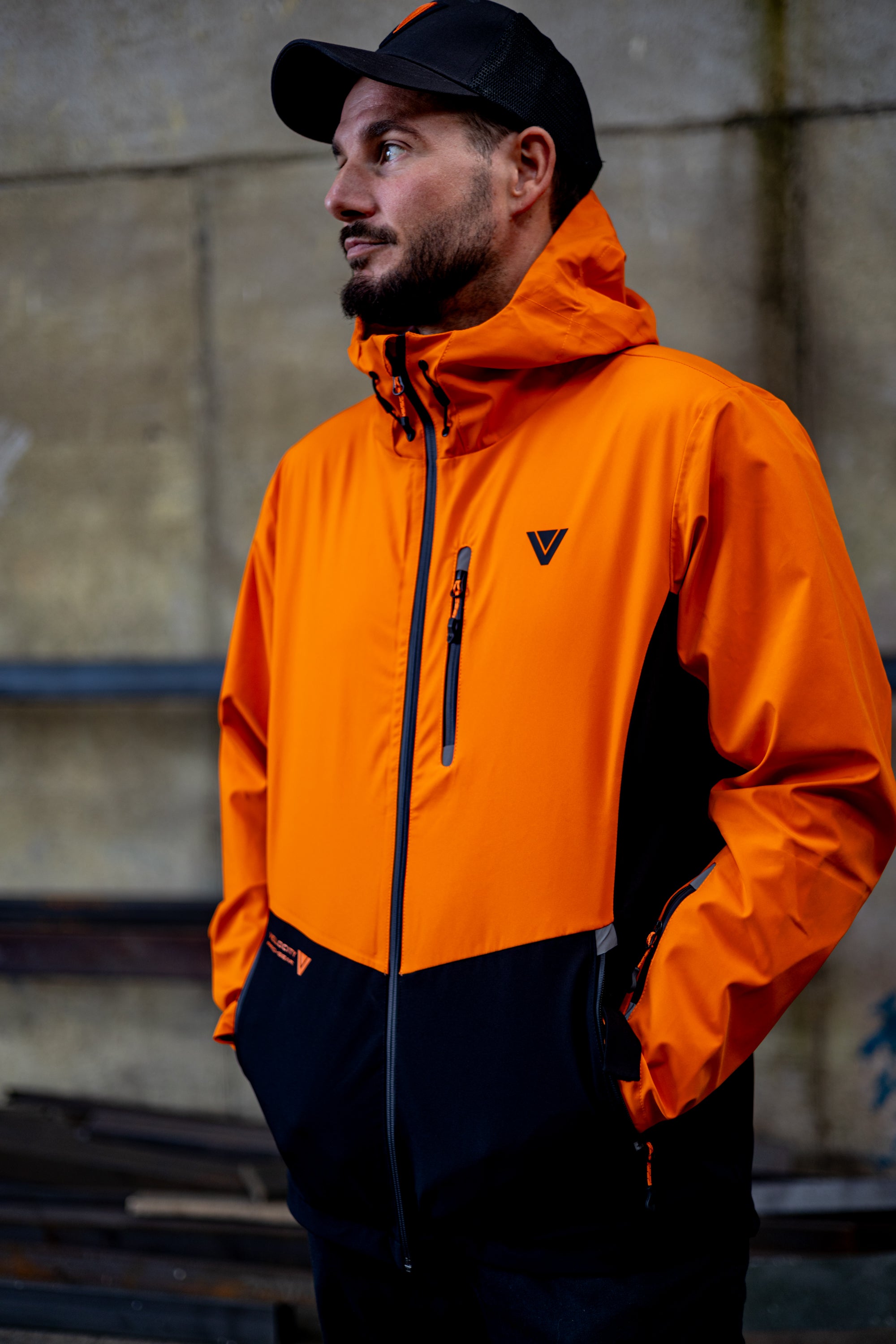 Clothing Orange Rain Mac Insulated Jacket Rains Clothing Uk Sunset