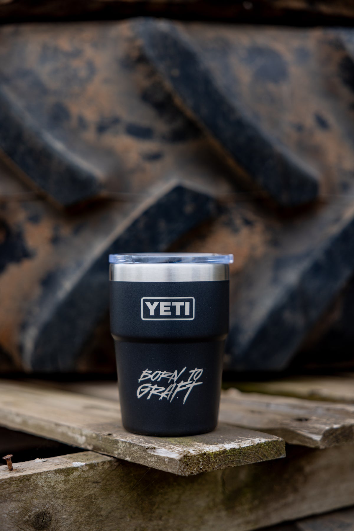 Velocity x YETI promotional mug