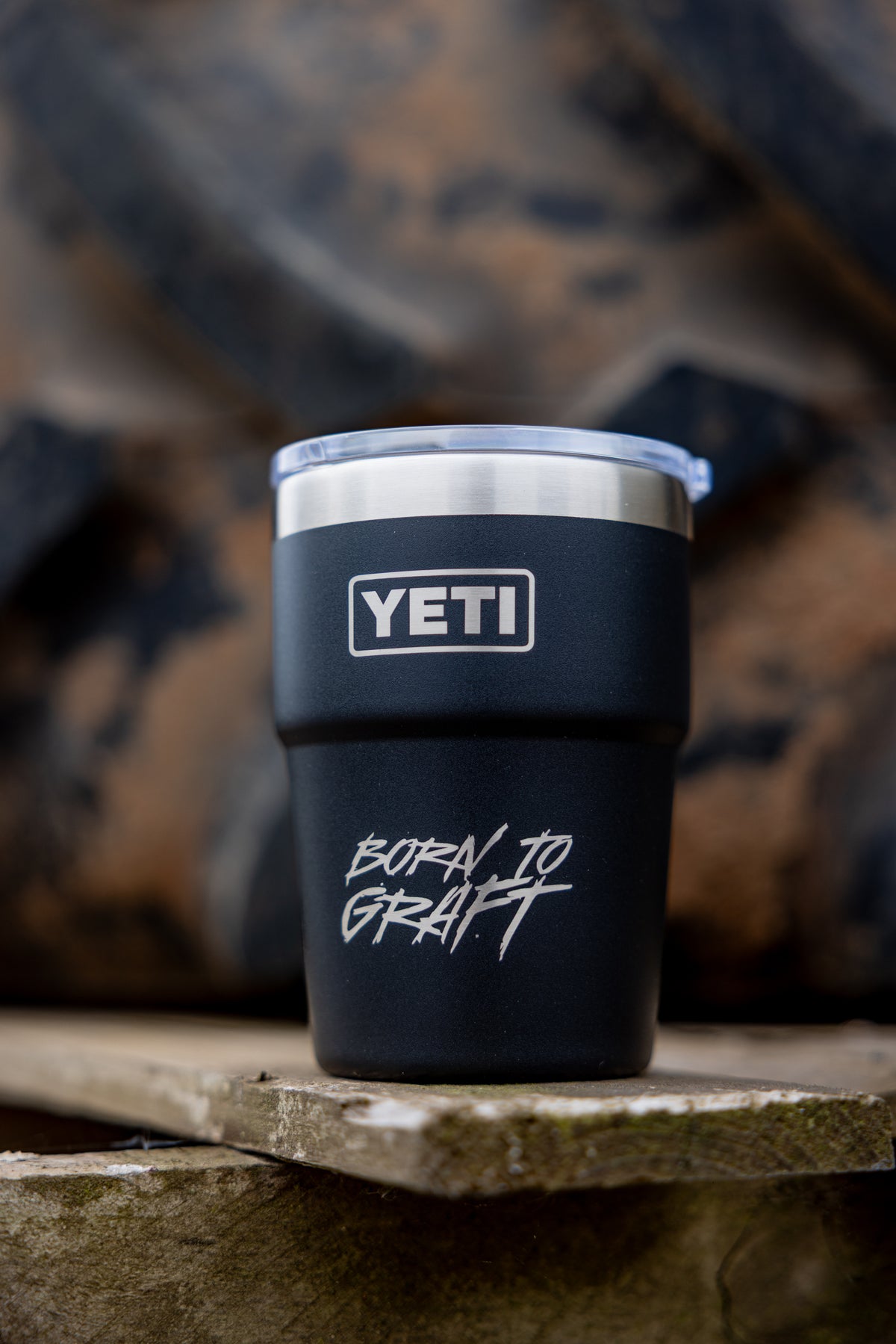 Velocity x YETI promotional mug