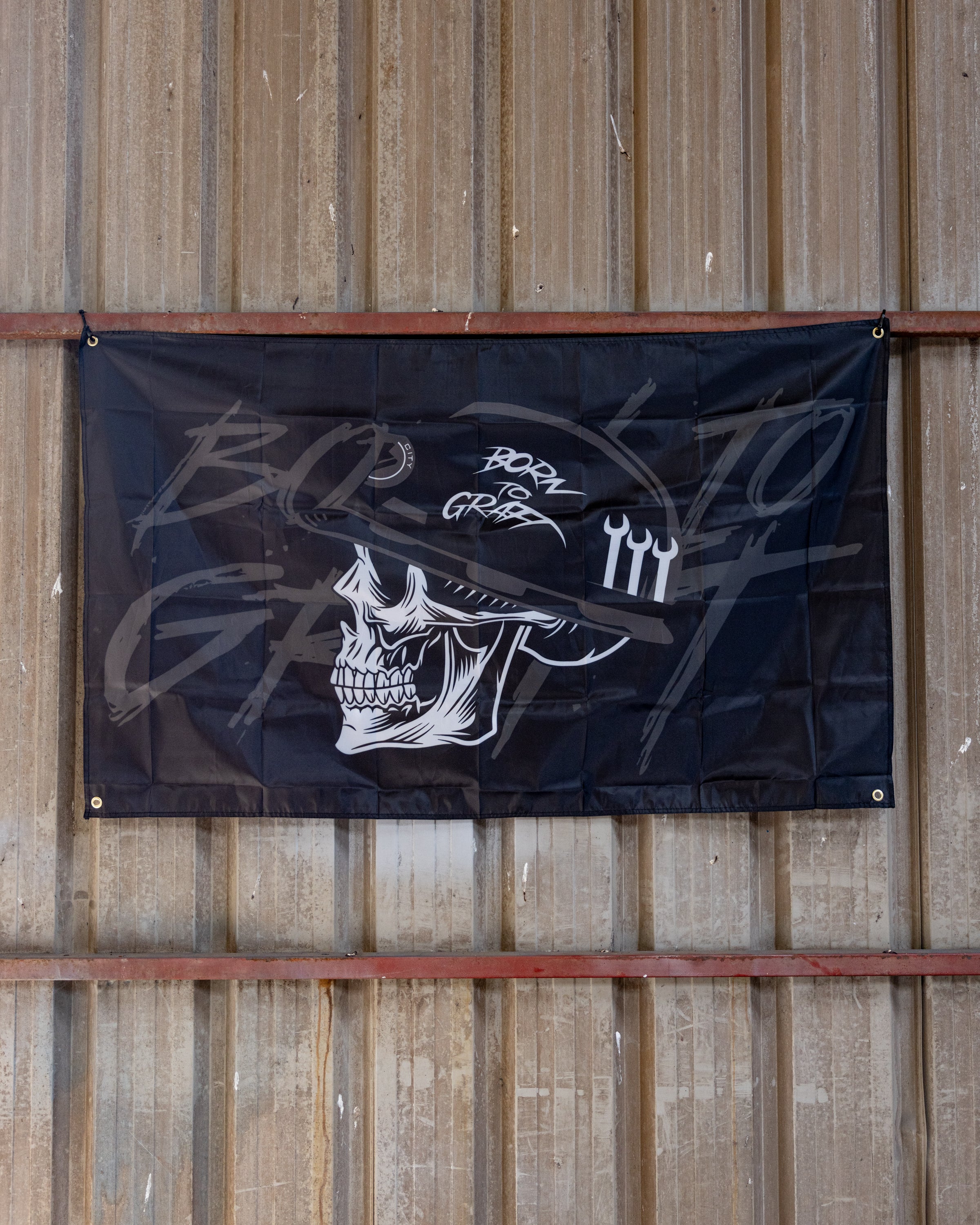 Velocity Garage Flag