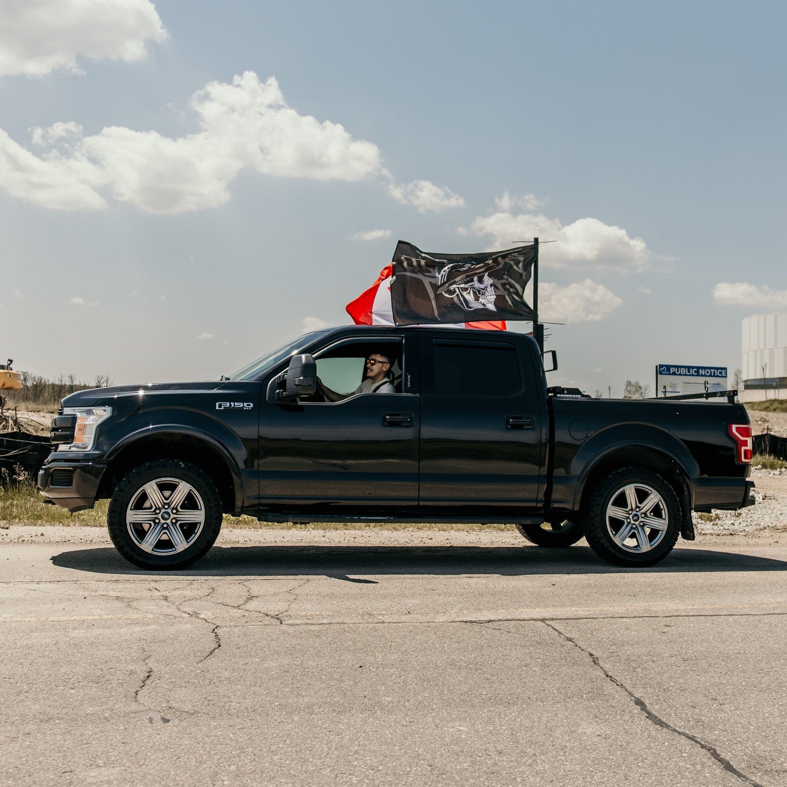 Velocity Garage Flag