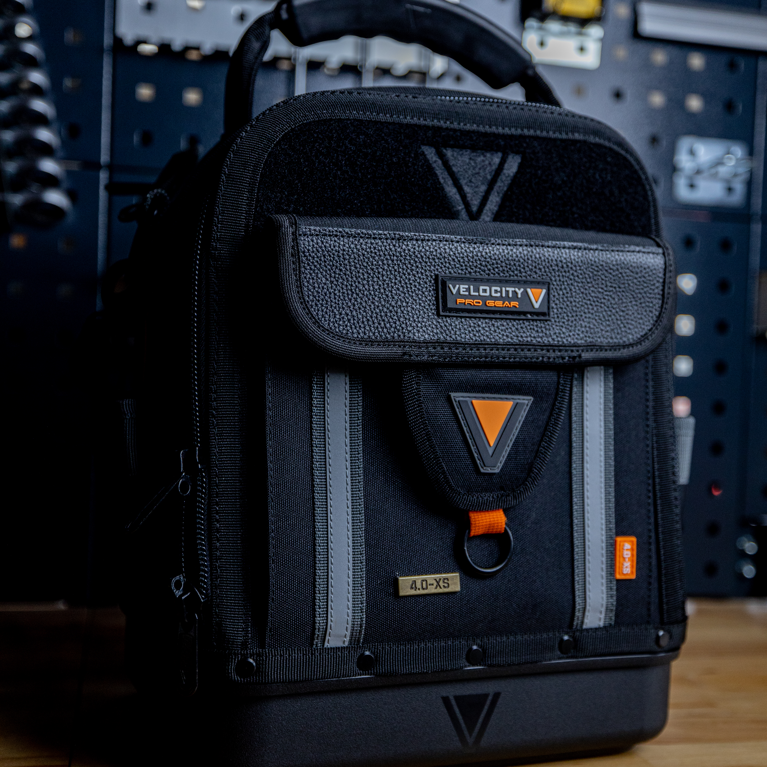 Velocity Rogue 4.0XS Tech case sitting on a workbench