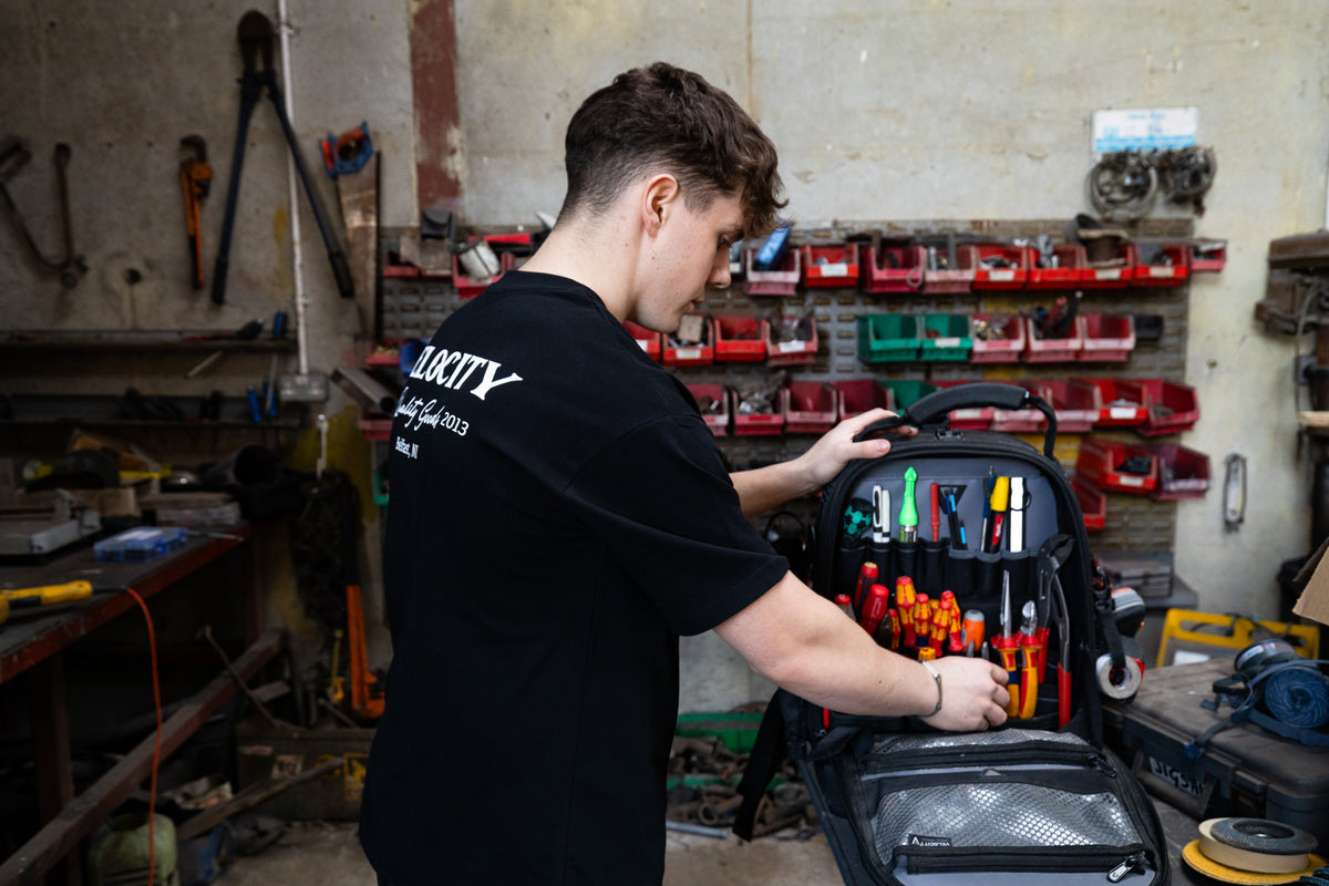 Velocity Quality Goods Heavyweight Boxy T-Shirt workshop lifestyle